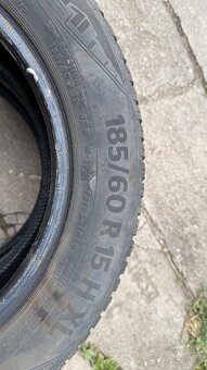 2x celoroční pneu Continental 185/60 R15 88H - 3