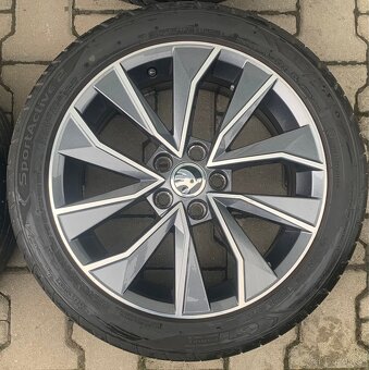 Alu kola Škoda, 5x100, R16, letní, ET46 - 3