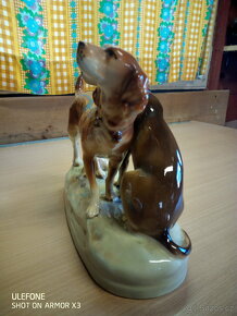 Prodám porcelánovou psi Royal Dux. - 3