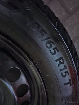Zimní kola 15" 5x112 Škoda Octavia II ET47 VW Golf  Barum - 3
