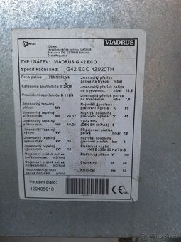 Za odvoz Plynový kotel viadrus G42 eco - 3