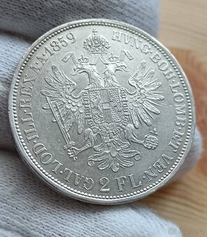 2 Zlatník RU 1859 B František Josef I. - 3