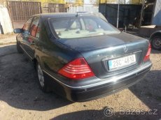 Mercedes S 430 benzín, prodám náhradní díly - 3