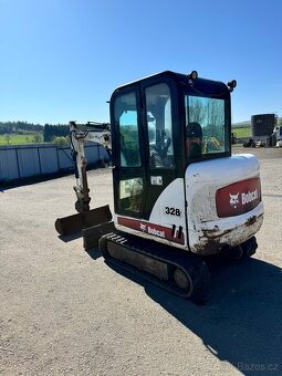 Minibagr Bobcat 328 2001 2x lzice - 3