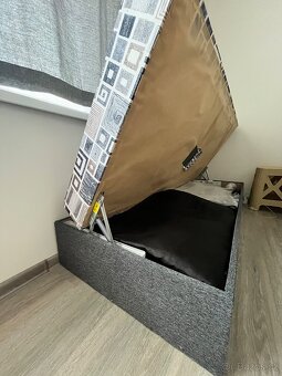 Postel 80 x 200 s úložným prostorem - 3