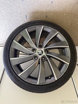 Alu kola Škoda 18” – 7.5Jx18H2 ET51 – originál - 3