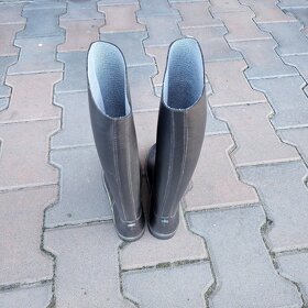 Vysoké jezdecké boty / holínky, zn. CADETT, vel. 34 - 3