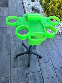 Kadeřnický pojízdný stolek na barvení - 3