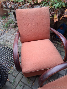 Křesla Halabala - určeno k renovaci - zamluveno - 3