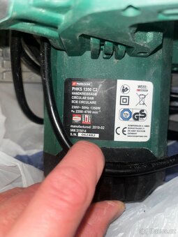 Okružní pila parkside+ vrtačka HECHT - 3