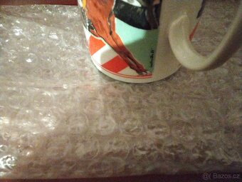 Retro hrnky Velká pardubická 1987 Epiag Loket Československo - 3