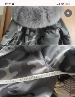 Maskáč bunda/parka zimní - 3