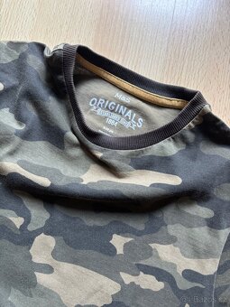 Maskáče + triko vel. 140/146 - 3