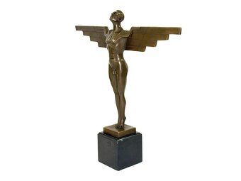 IKARUS - ART DECO BRONZOVÁ SOCHA - 3