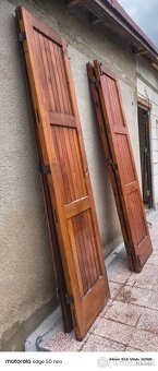 Dřevěné okenice na dveře - 3