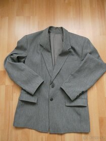 Pánský šedý oblek - 3