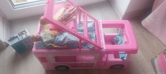 Barbie karavan, plná vybava, barbie, Ken,dcera - 3