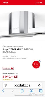 Stropni nove svetlo JOOP - 3