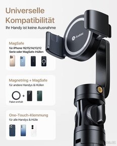 Andobil Magnet Selfie Stick stativ - 3