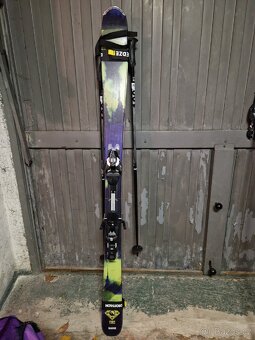 Lyže Salomon Q85 + hůlky - 3