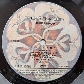 Tichá Dohoda - Underpop (LP) - 3