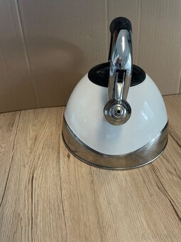 Kela Konvice pískací VARUS 3l bílá KL-11657 - 3