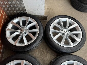Alu 18" 5x112 škoda "Modus" letní 75%, SUP3 TMPS - 3