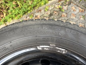 Zimní plechová kola Nokian 185 / 65 / R15 z Hyundai i30 - 3
