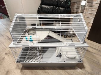 Klec Ferplast BARN 80, TOP stav, příslušenství - 3