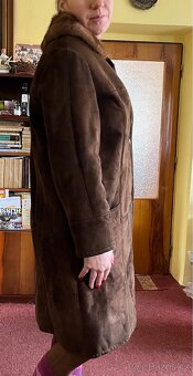 Damsky kozich velur brousena kuze - 3