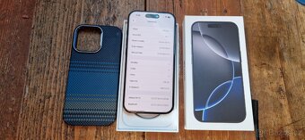 Apple iphone 16pro 128GB black 97% - 3