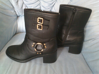 Nové zimní dámské boty kozačky Catwalk - 3