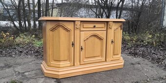 Rustikální masivní komoda - 3