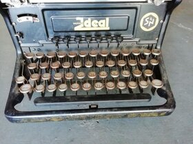 Starožitný psací stroj Ideal Naumann - 3