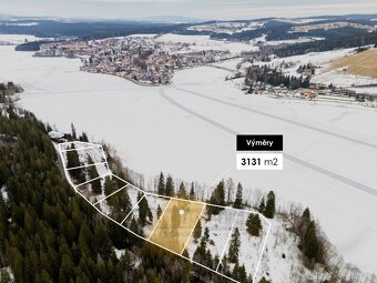 Stavební pozemek Frýdava, Lipno – 3 131 m² - 3