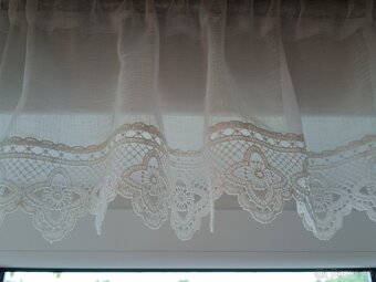 Záclony do chalupy 2 kusy, 26x250 cm - 3