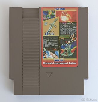 Cartridge 852 her na NINTENDO NES (Aladdin, Conan)... - 3