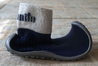 Dětské barefoot modré ponožkoboty Leguanito vel.28-29 - 3