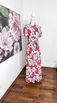 Viskózové maxi šaty Zilch - 3