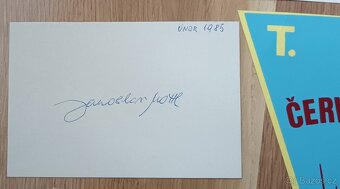 Tramping T.O. Červánek. Autogramy, originály. - 3