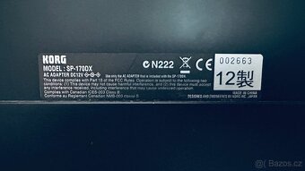 Digitální piano SP-170DX KORG - 3