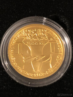Zlatá mince zdymadlo na Labi pod Střekovem - BK - 3