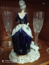 DAMA ROKOKO, PORCELÁNOVÁ FIGURKA, ROYAL DUX - 3