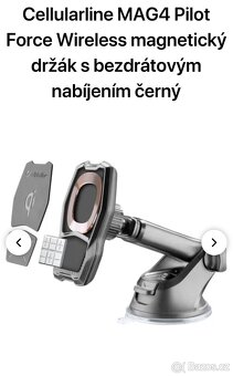 Cellularline MAG4 Pilot Force Wireless magnetický držák - 3