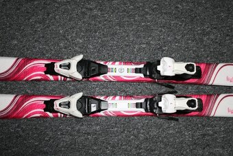 dívčí lyže Dynamic Elve 130 cm , lyžaky Rossignol - 3