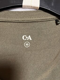 Letní šaty- C&A, zelené, černé - 3