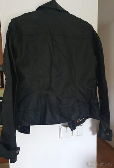 Rainbow Dámská černá koženková bunda vel. 40 nová - 3