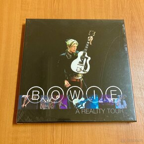 3LP BOX - DAVID BOWIE - A REALITY TOUR - Blue vinyl - RARE - 3