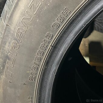 Letní pneu 215/55 R18 95H Bridgestone 5,5mm - 3