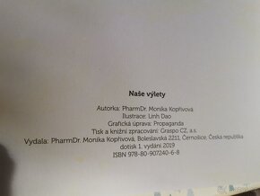 Kniha Naše výlety - 3